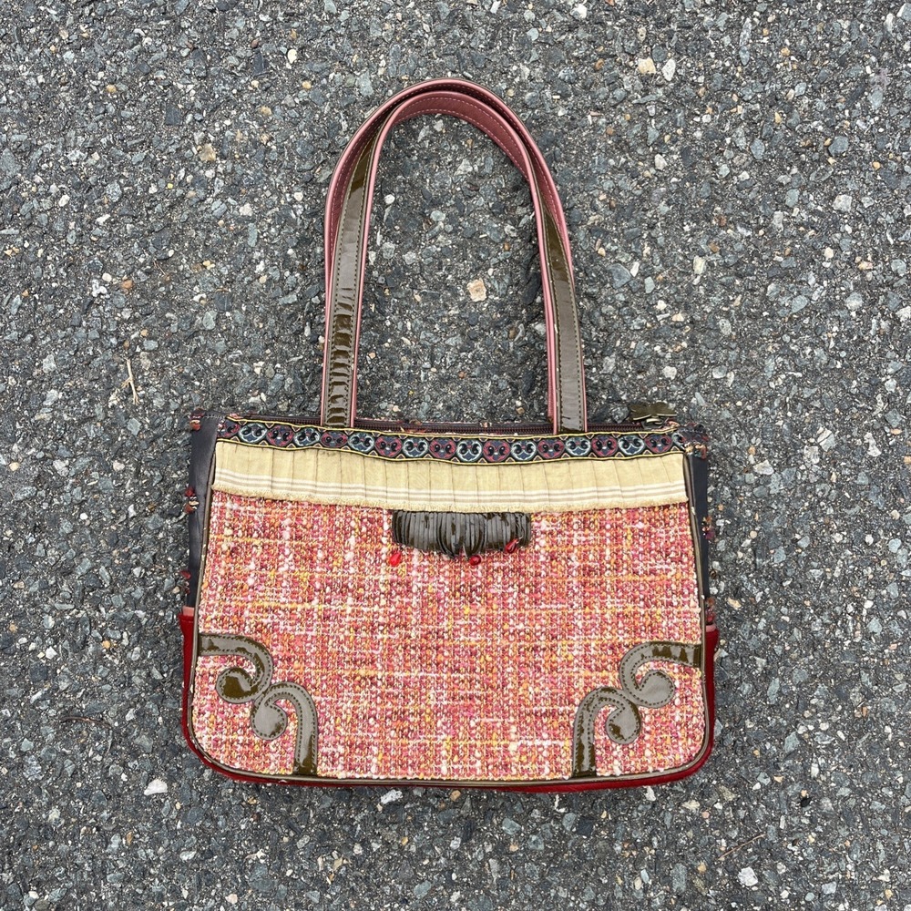 RARE VINTAGE SPENCER AND RUTHERFORD AUSTRALIA WOVEN BAG